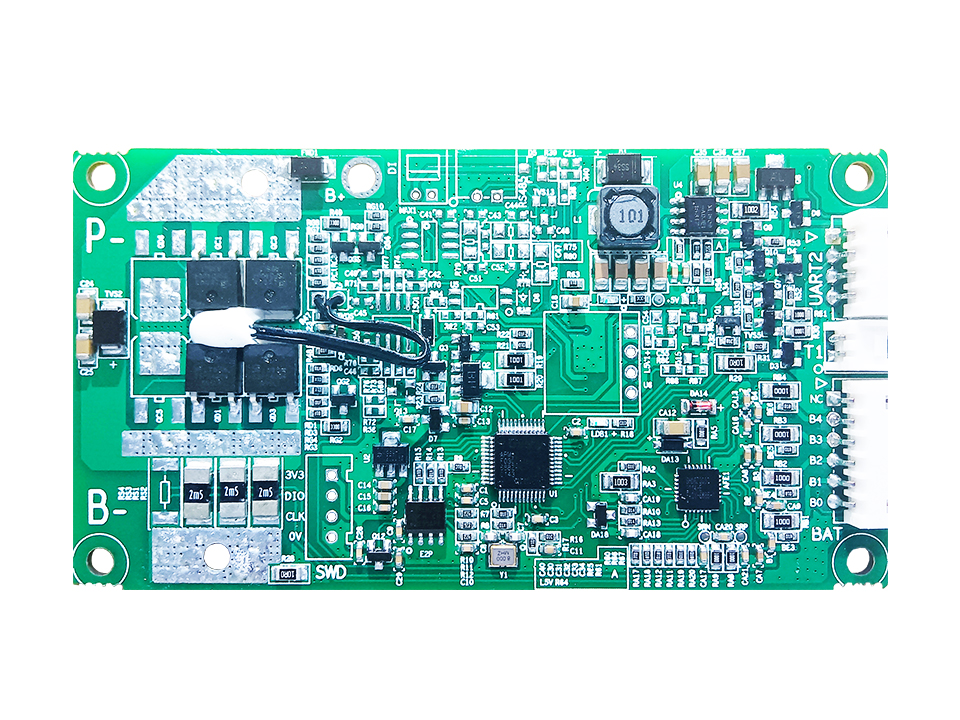 HS-012 4串30A智能通讯BMS保护板